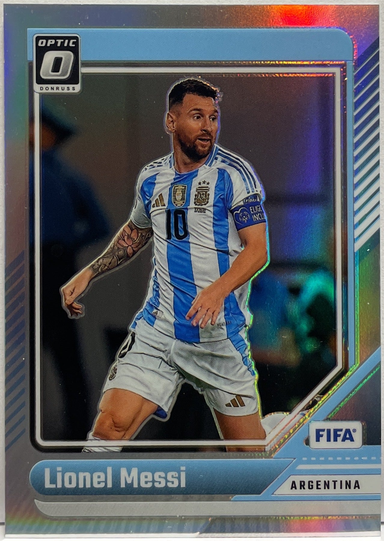 Lionel Messi Optic Holo Panini Donruss Fifa 2024/25