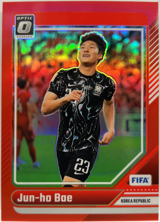 Jun Ho Bae 183/299 Optic Red Donruss Fifa 2024/25