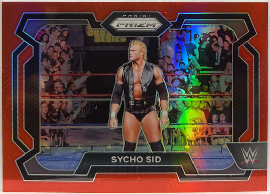 Sycho Sid 245/299 Red Panini Prizm WWE 2024