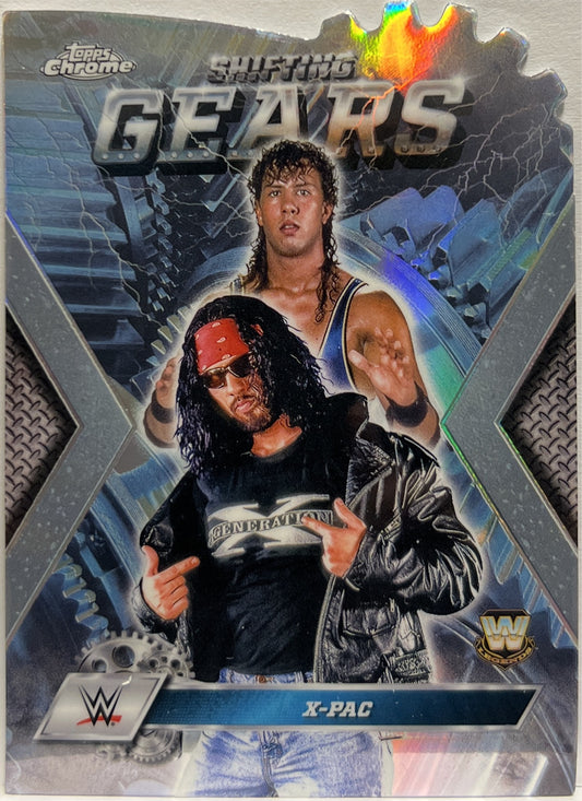 X Pac Shifting Gears Topps Chrome WWE 2025
