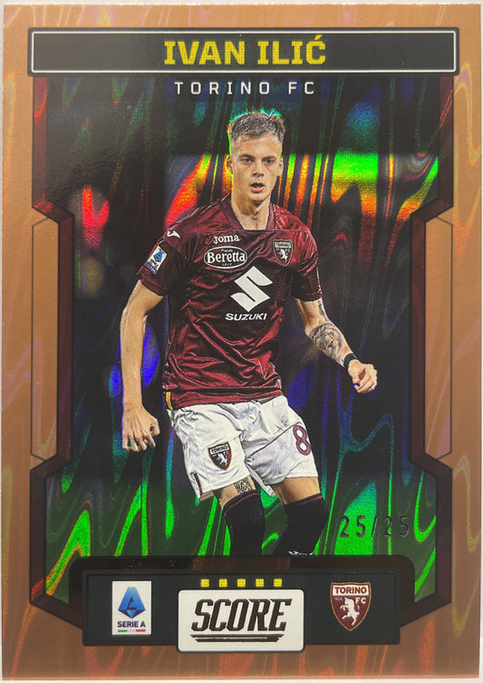 Ivan Ilic 25/25 Bronze Swirl Score Serie A 2023/24