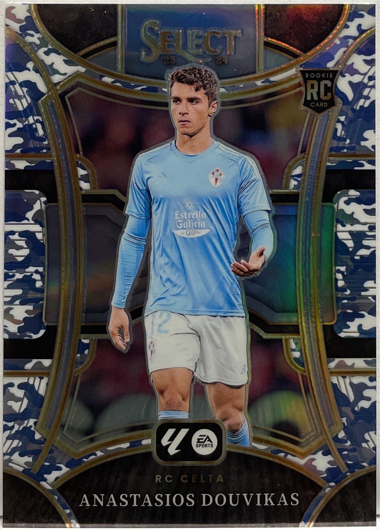 Anastasios Douvikas 8/99 Rookie Mezzanine Winter Camo Select La Liga 2023/24