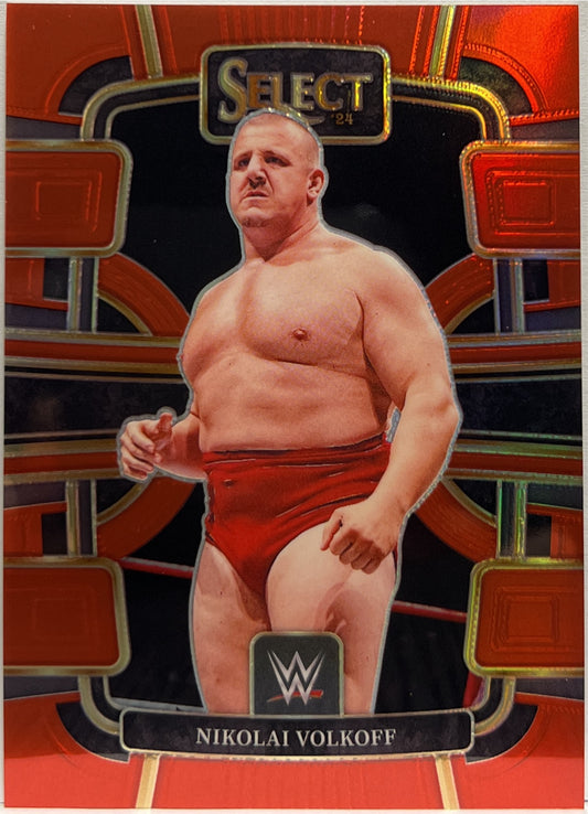 Nikolai Volfkoff 136/175 Concourse Red Select WWE 2024