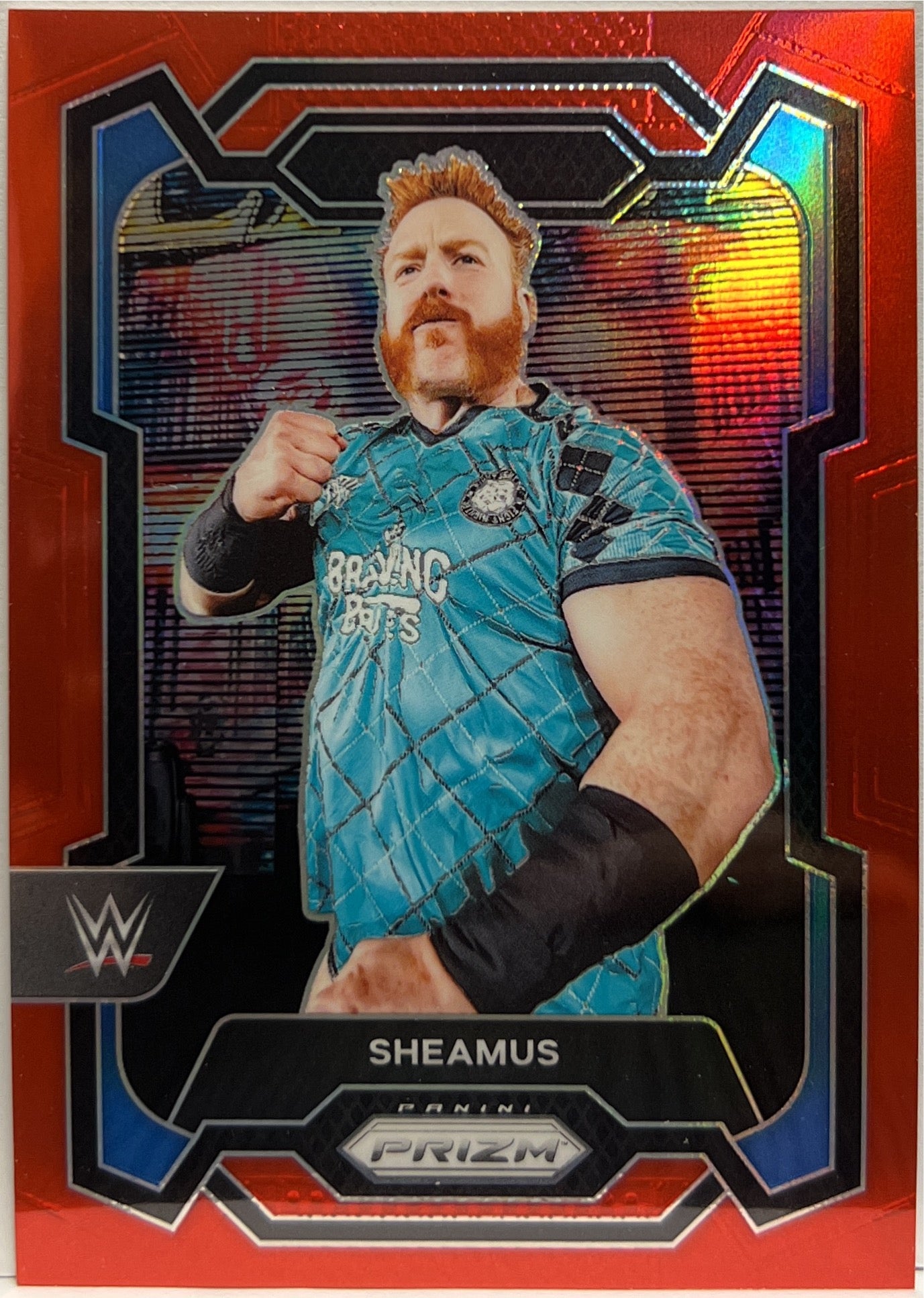 Sheamus 97/299 Red Panini Prizm WWE 2024