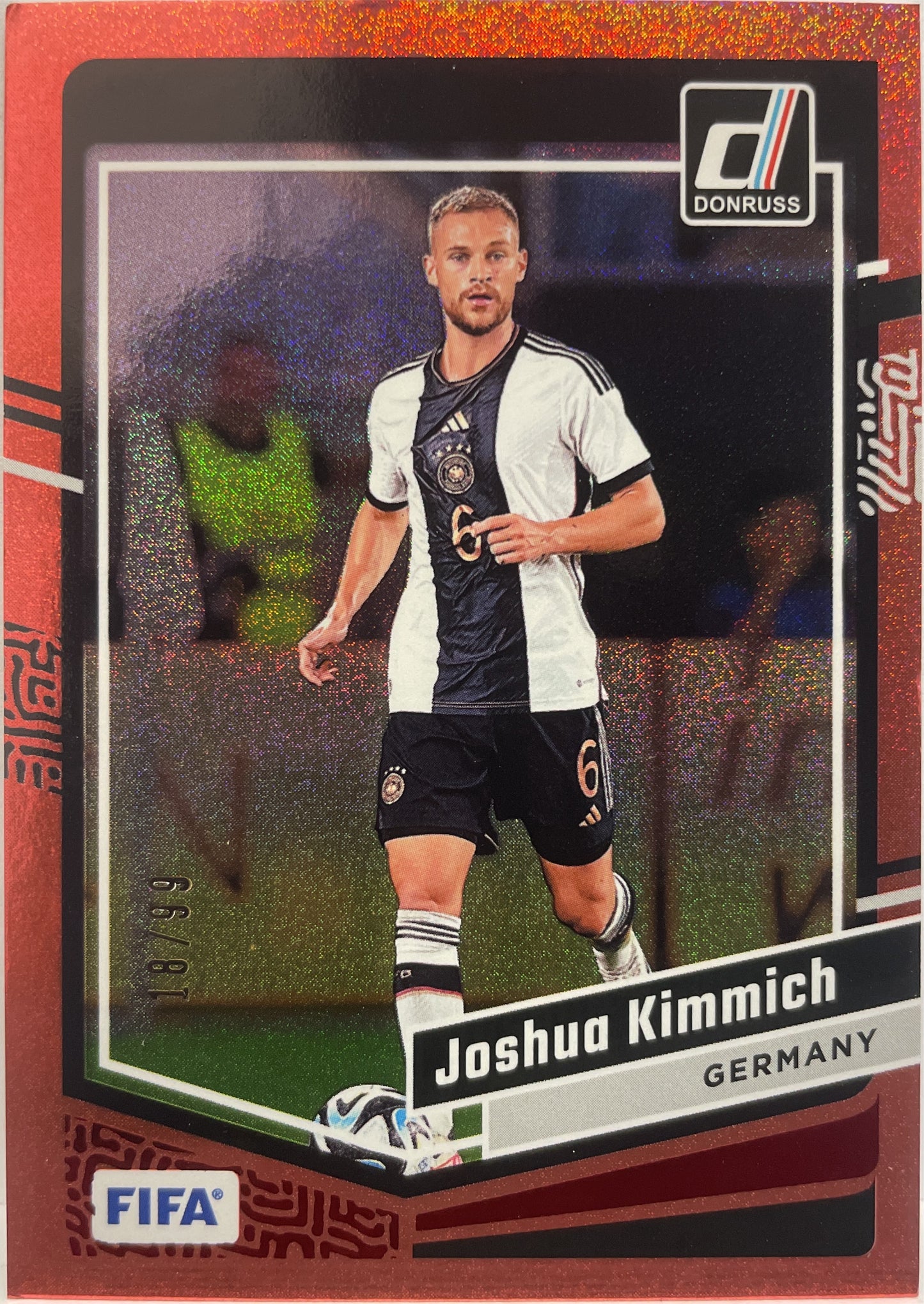 Joshua Kimmich 18/99 Red Donruss Fifa 2023/24