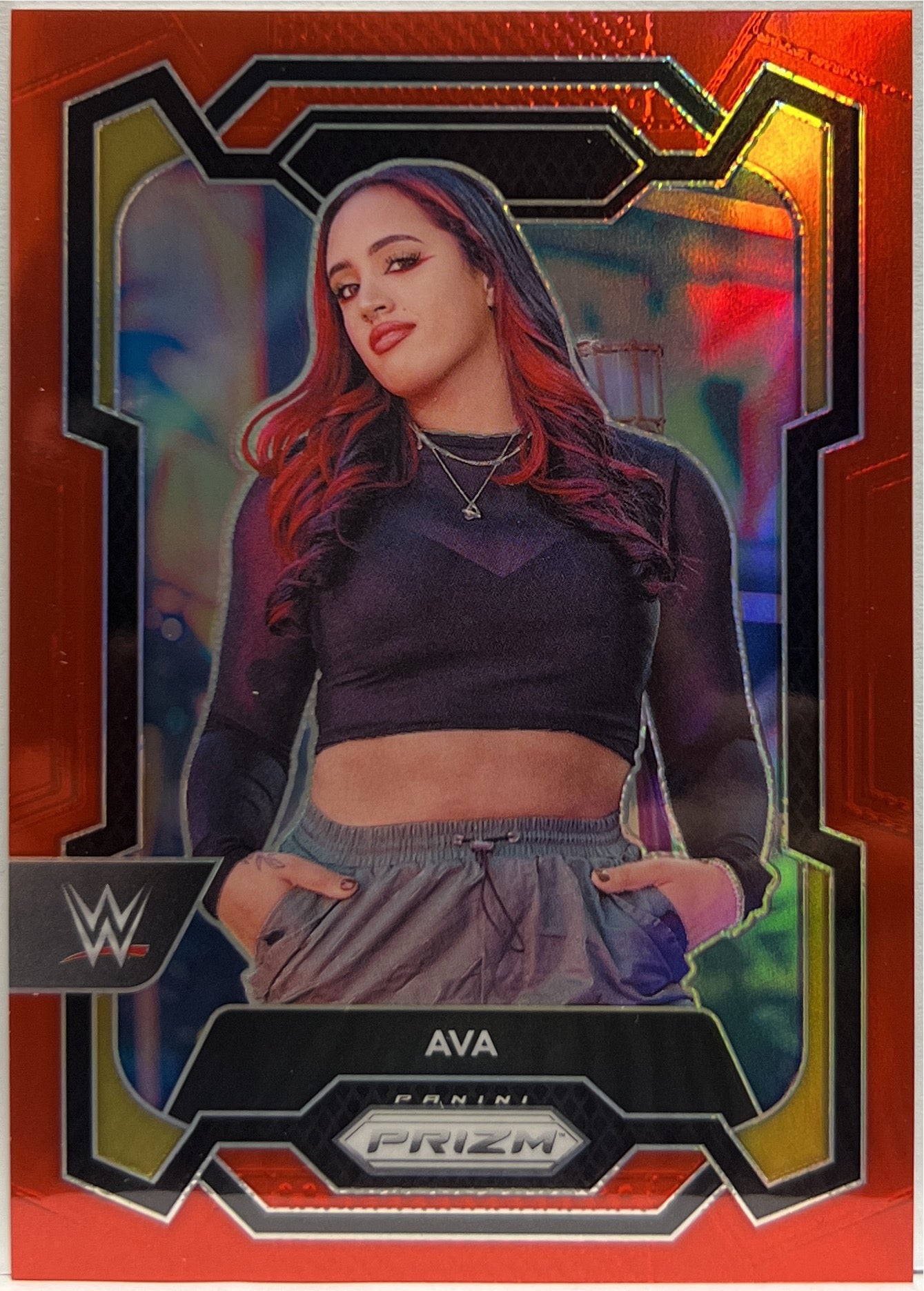 Ava 131/299 Red Panini Prizm WWE 2024