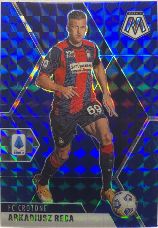 Arkadiusz Reca 49/99 Blue Mosaic Serie A 2020/21