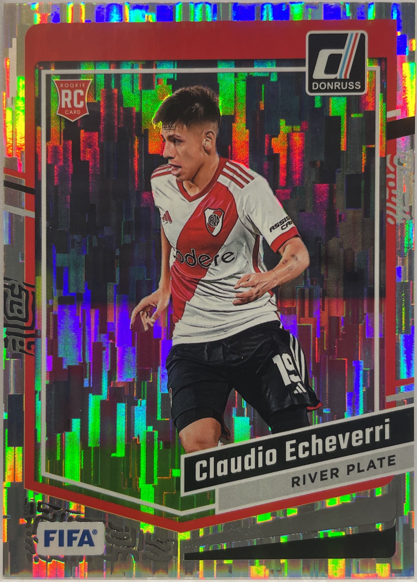 Claudio Echeverri Rookie Silver Donruss Fifa 2023/24