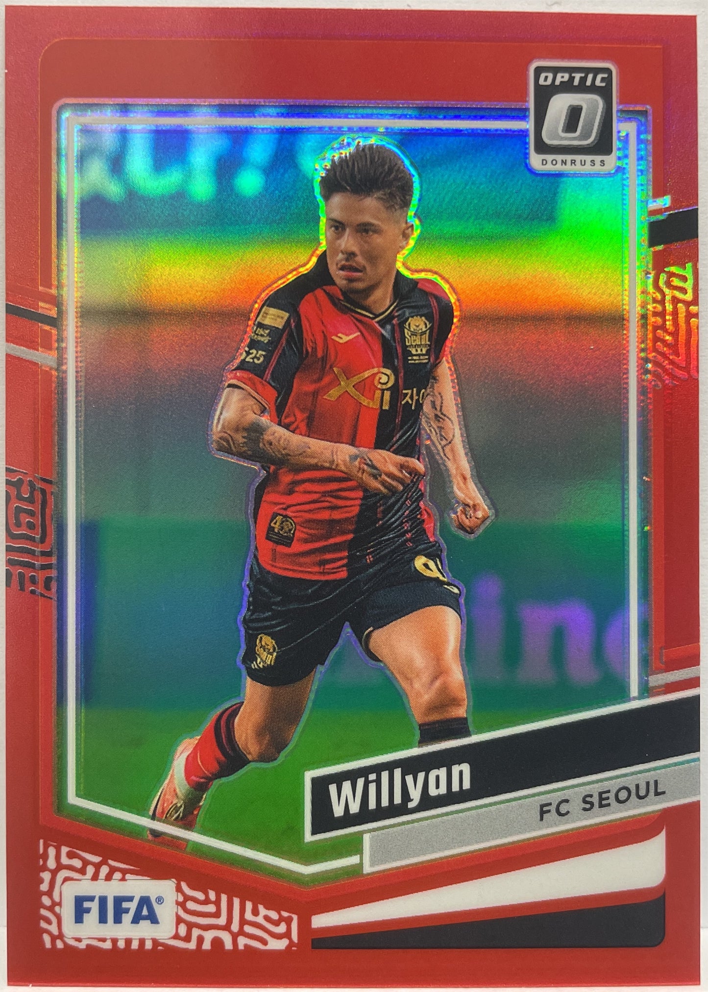 Willyan 167/299 Red Optic Donruss Fifa 2023/24