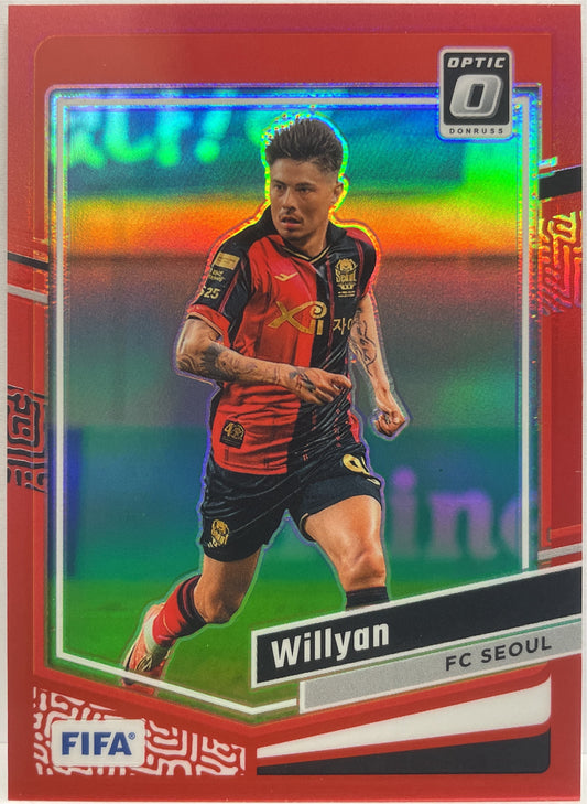 Willyan 136/299 Red Optic Donruss Fifa 2023/24