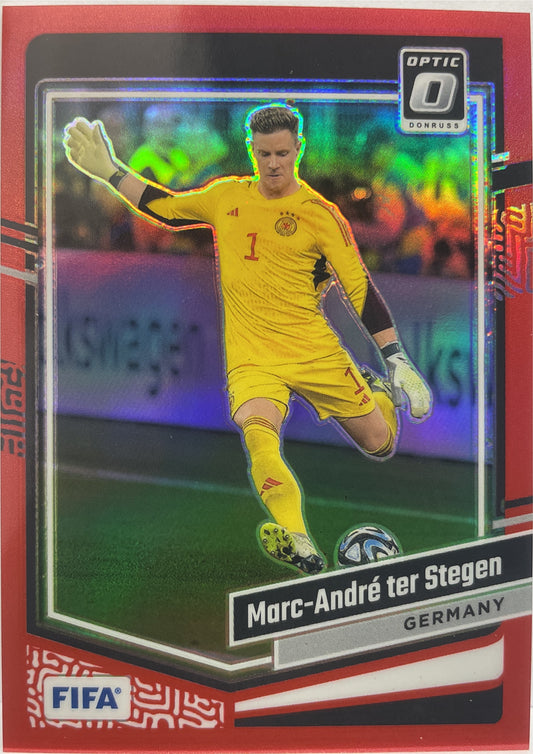 Marc-Andre Ter Stegen 246/299 Red Optic Donruss Fifa 2023/24