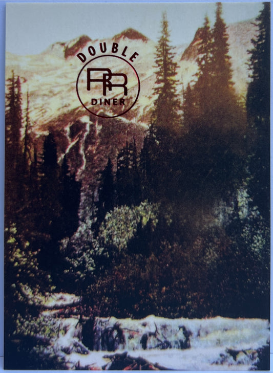 Double Diner Menu Today's Specials Promo Card Twin Peaks The Log Lady Chronicles 2025