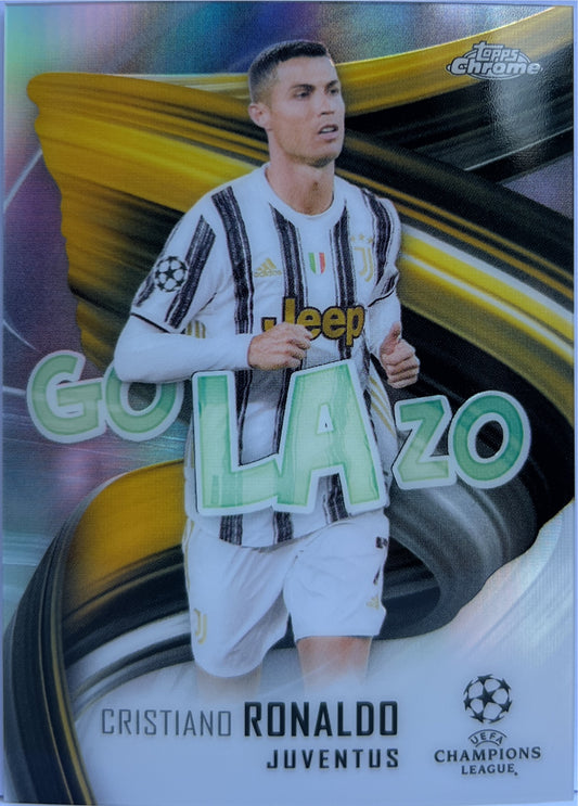 Cristiano Ronaldo Golazo Topps Chrome UCL 2020/21