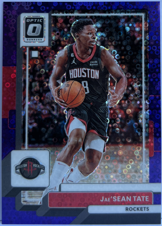 Jae' Sean Tate 49/99 Purple Donruss Optic Basketball NBA 2022/23