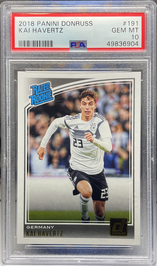 PSA 10 - Kai Havertz Rated Rookie - Donruss 2018/19 Germany