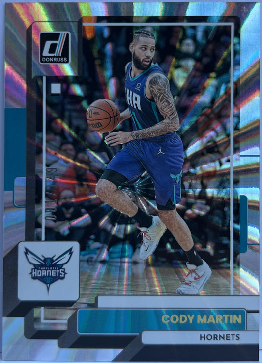Cody Martin 81/179 Silver Laser Donruss Basketball NBA 2022/23