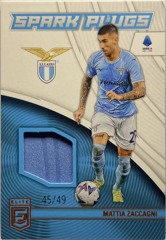 Mattia Zaccagni 45/49 Patch Donruss Elite Serie A 2022/23