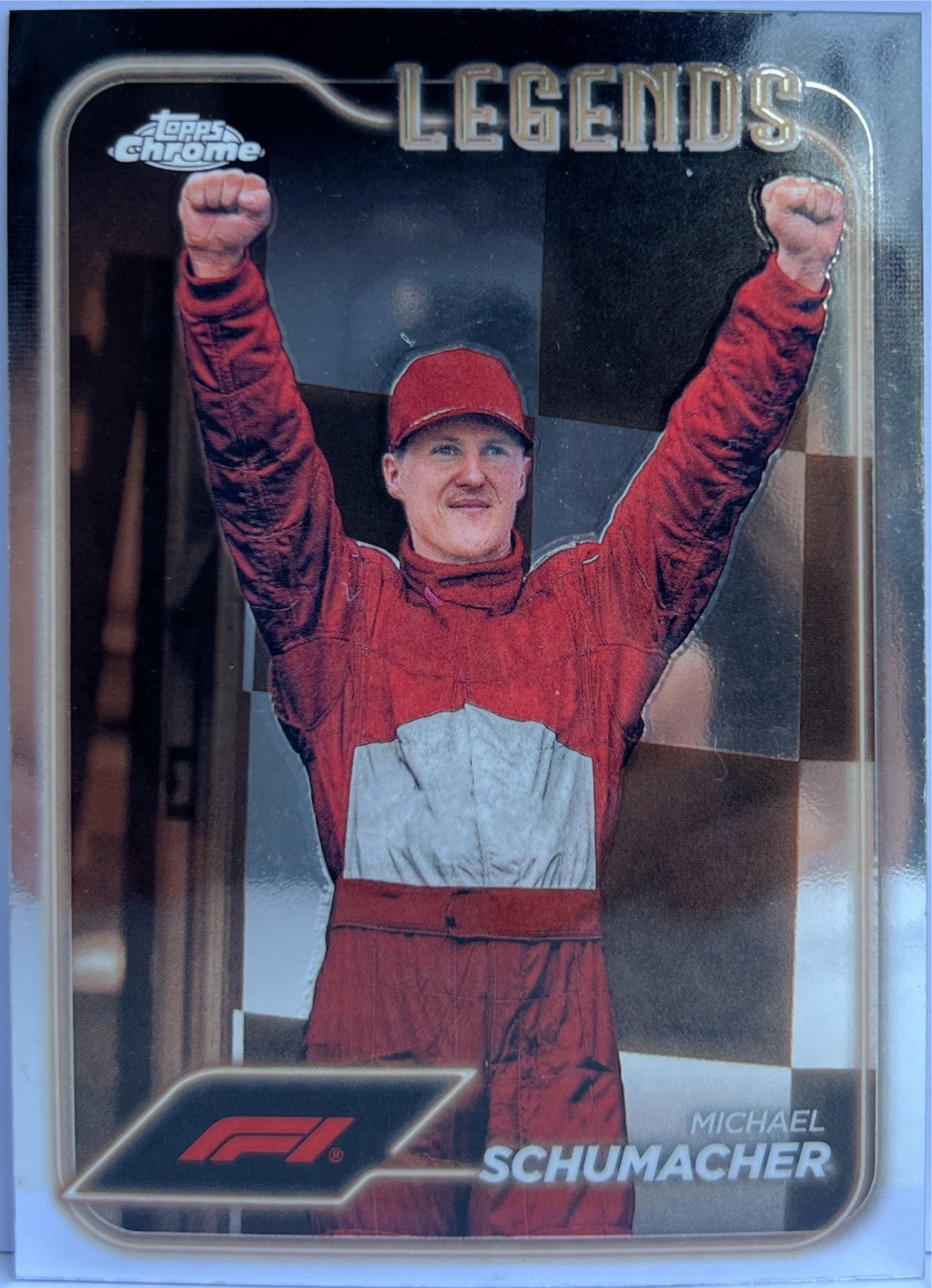 Michael Schumacher Legends Topps Chrome F1 2024