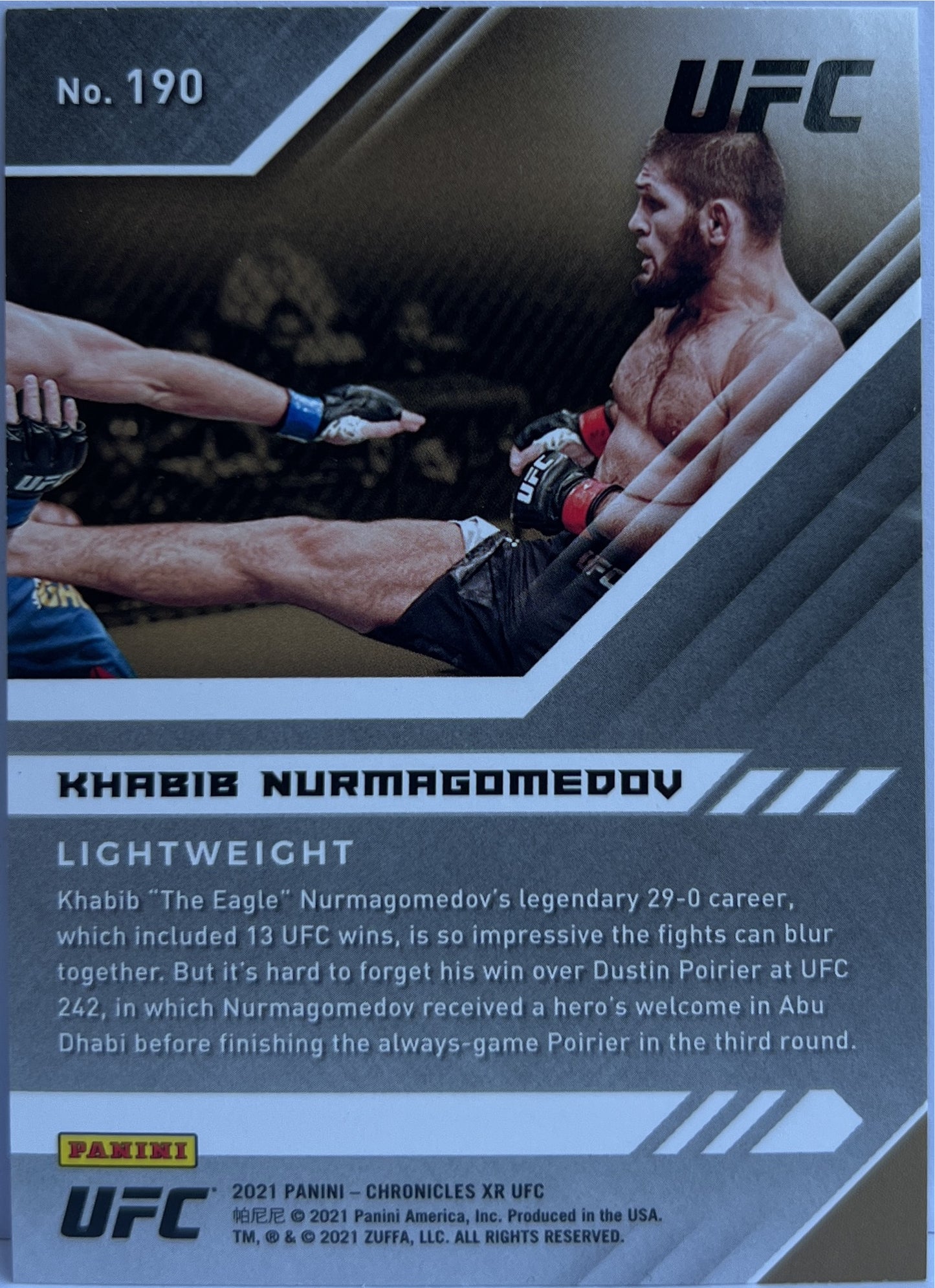 Khabib Nurmagomedov XR Pink Chronicles UFC 2021