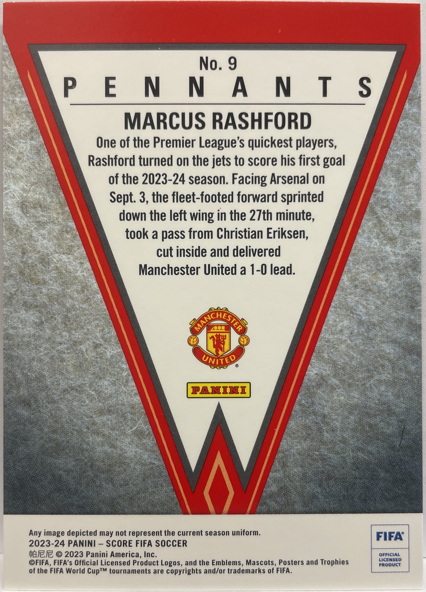 Marcus Rashford Pennants Score Fifa 2023/24