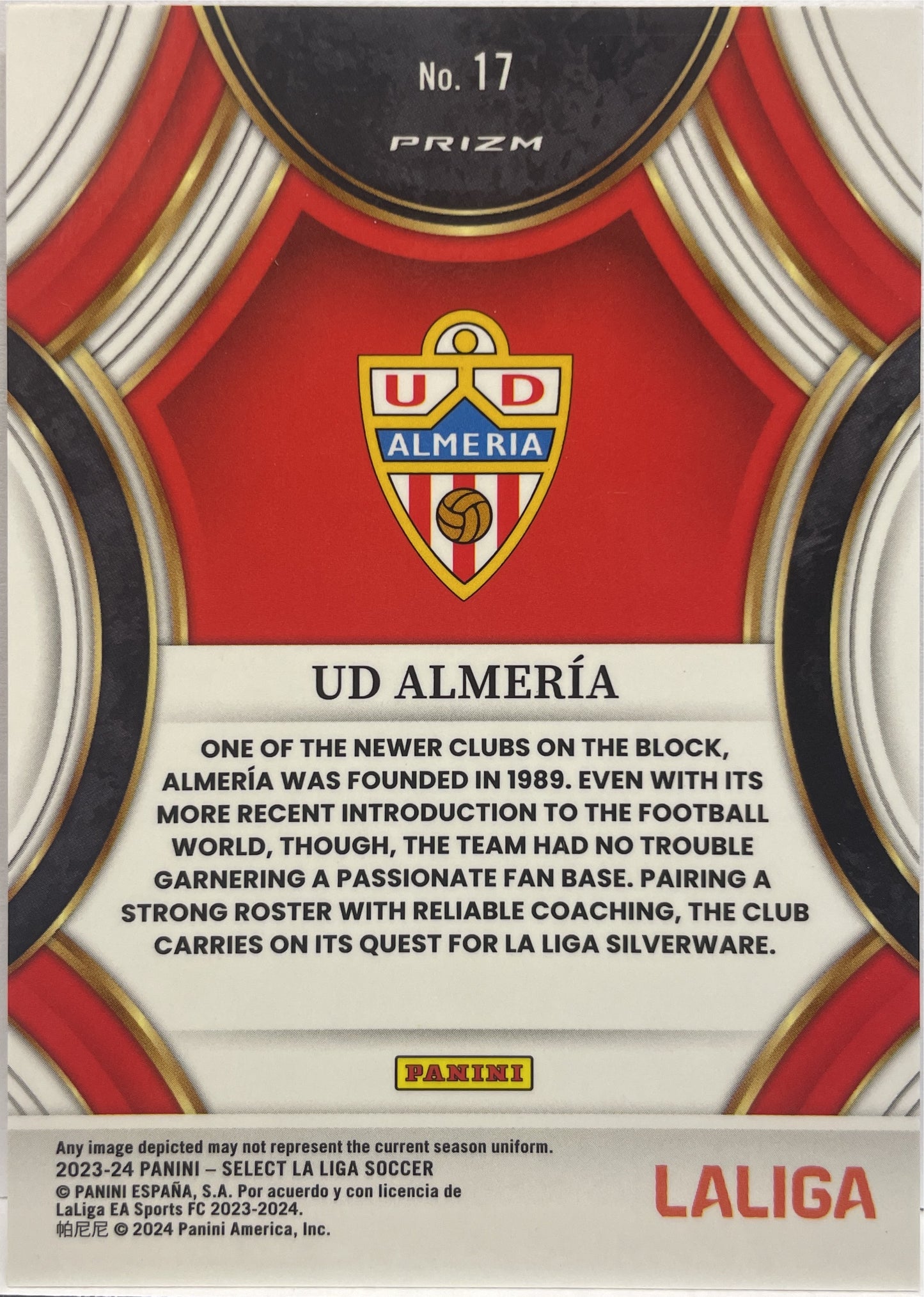 UD Almeria Team Bedge Select La Liga 2023/24