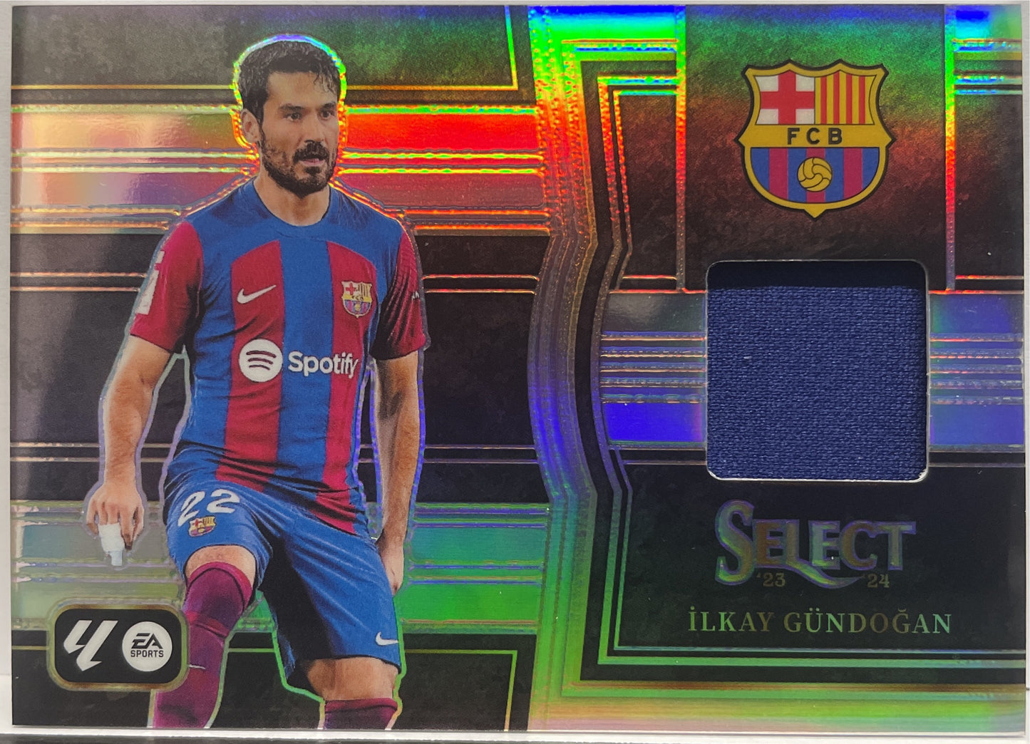 Ilkay Gundogan Select Memorabilia Patch Select La Liga 2023/24