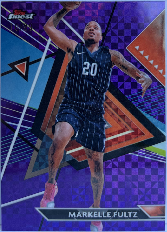 Markelle Fultz 10/99 Purple Topps Finest NBA Basketball 2023/24