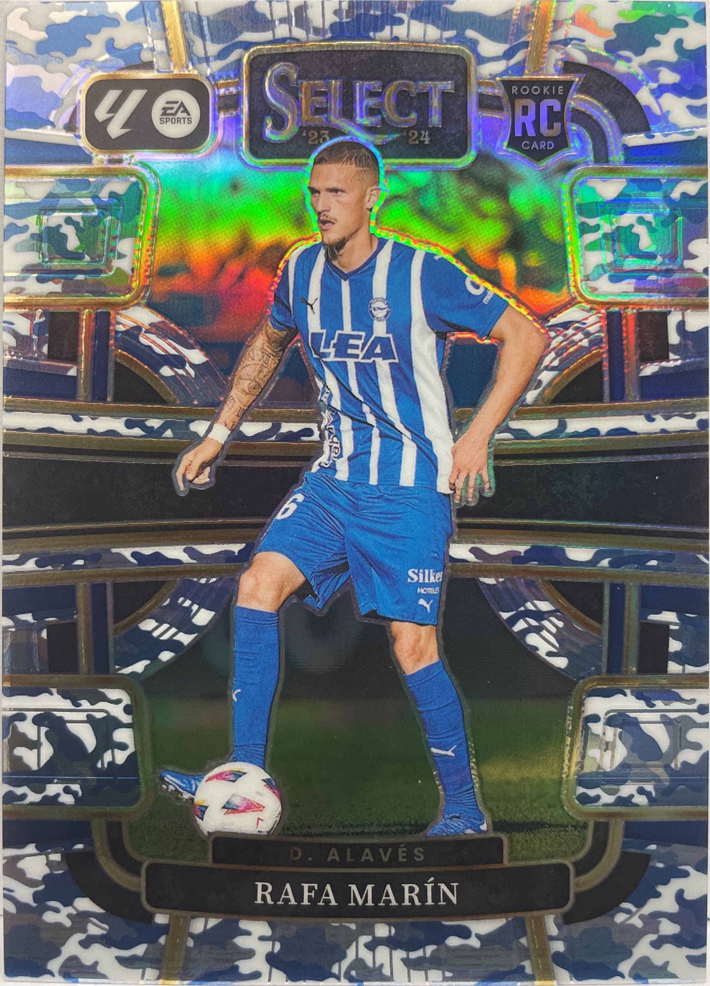 Rafa Marin 3/99 Rookie Terrace Winter Camo Select La Liga 2023/24