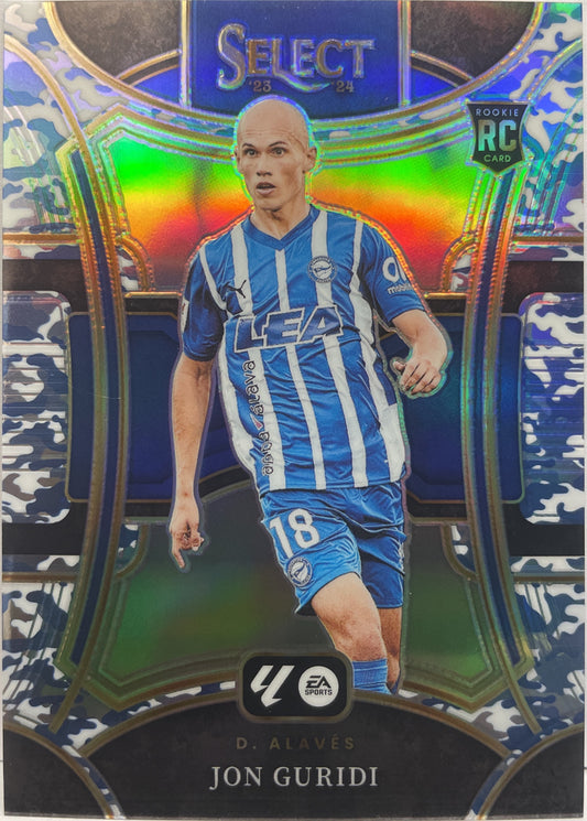 Jon Guridi 36/99 Rookie Mezzanine Winter Camo Select La Liga 2023/24