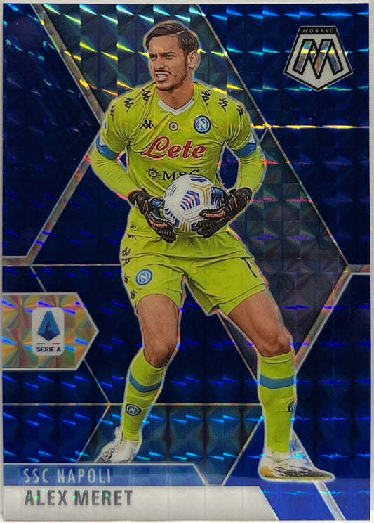 Alex Meret 37/99 Blue Mosaic Serie A 2020/21