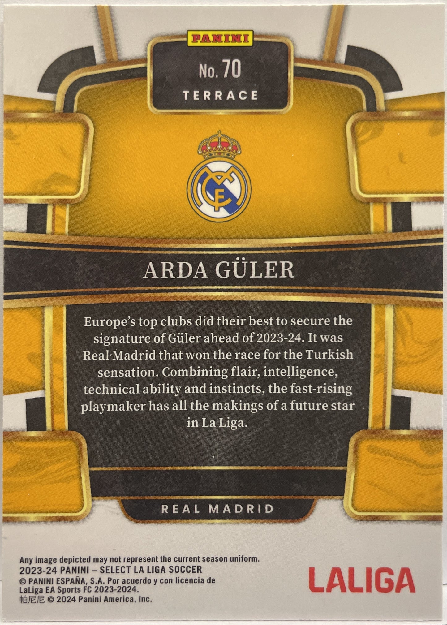 Arda Guler Rookie Terrace Select La Liga 2023/24