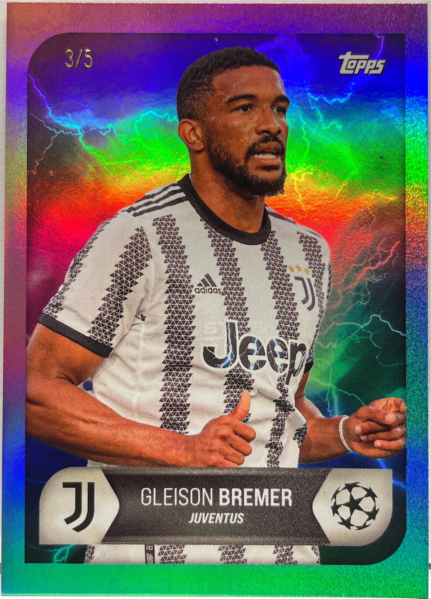 Gleison Bremer 3/5 Topps UCL Summer Signing 2022