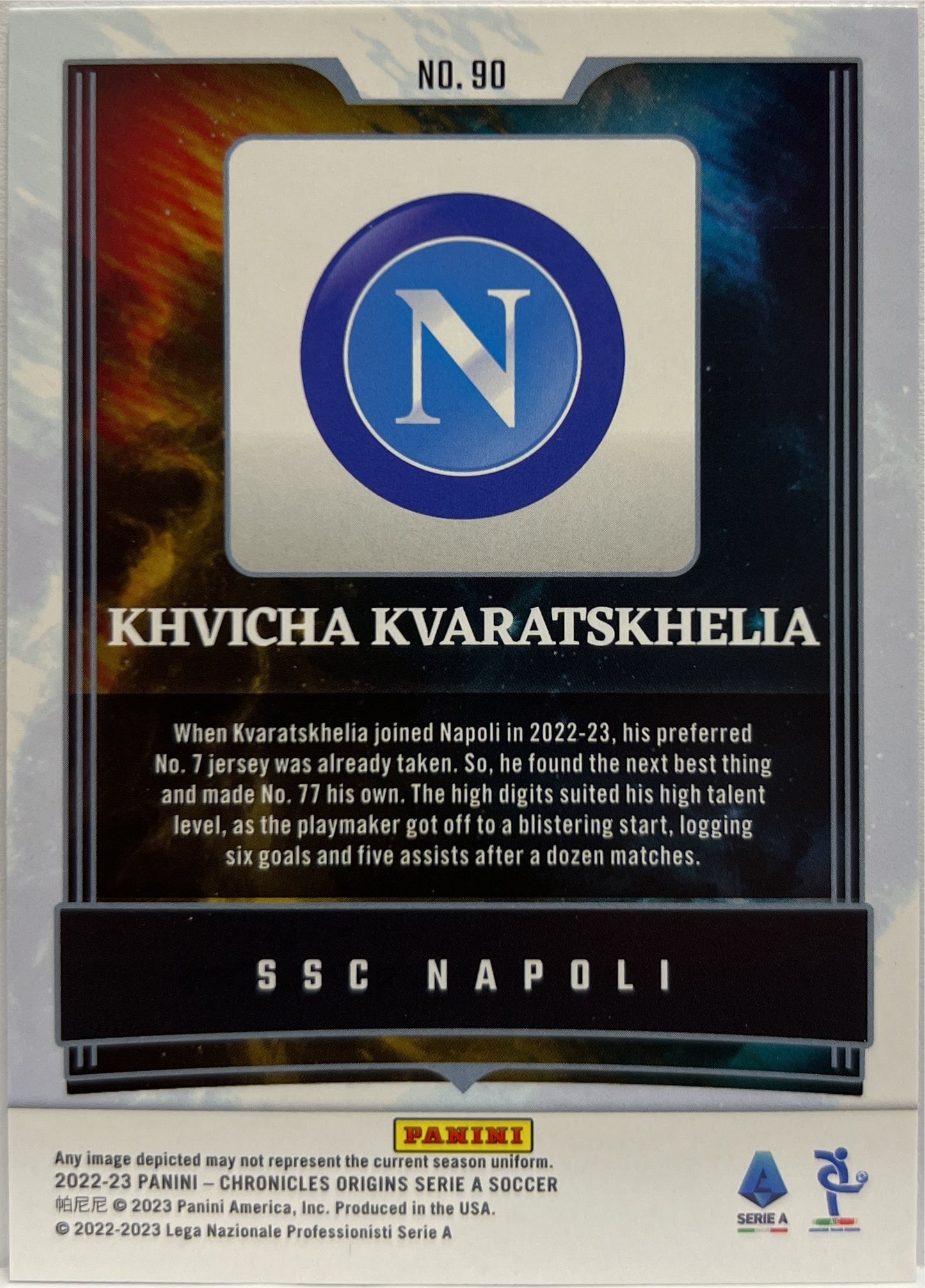 Khvicha Kvaratskhelia Rookie Origins Chronicles Serie A 2022/23