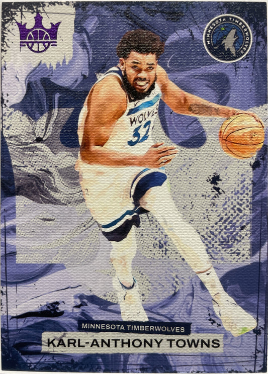 Karl-Anthony Towns 21/49 Violet Court Kings Basketball NBA 2023/24