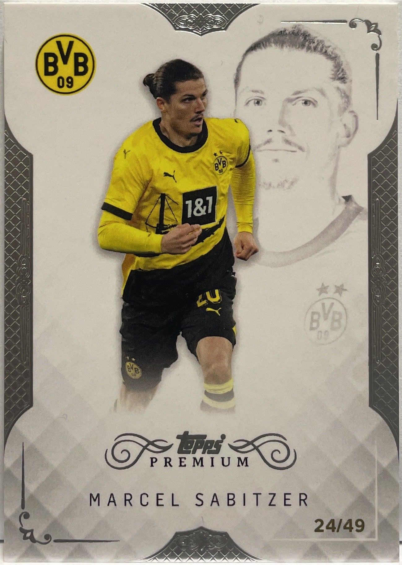 Marcel Sabitzer 24/49 Topps Borussia Dortmund BVB Premium 2024