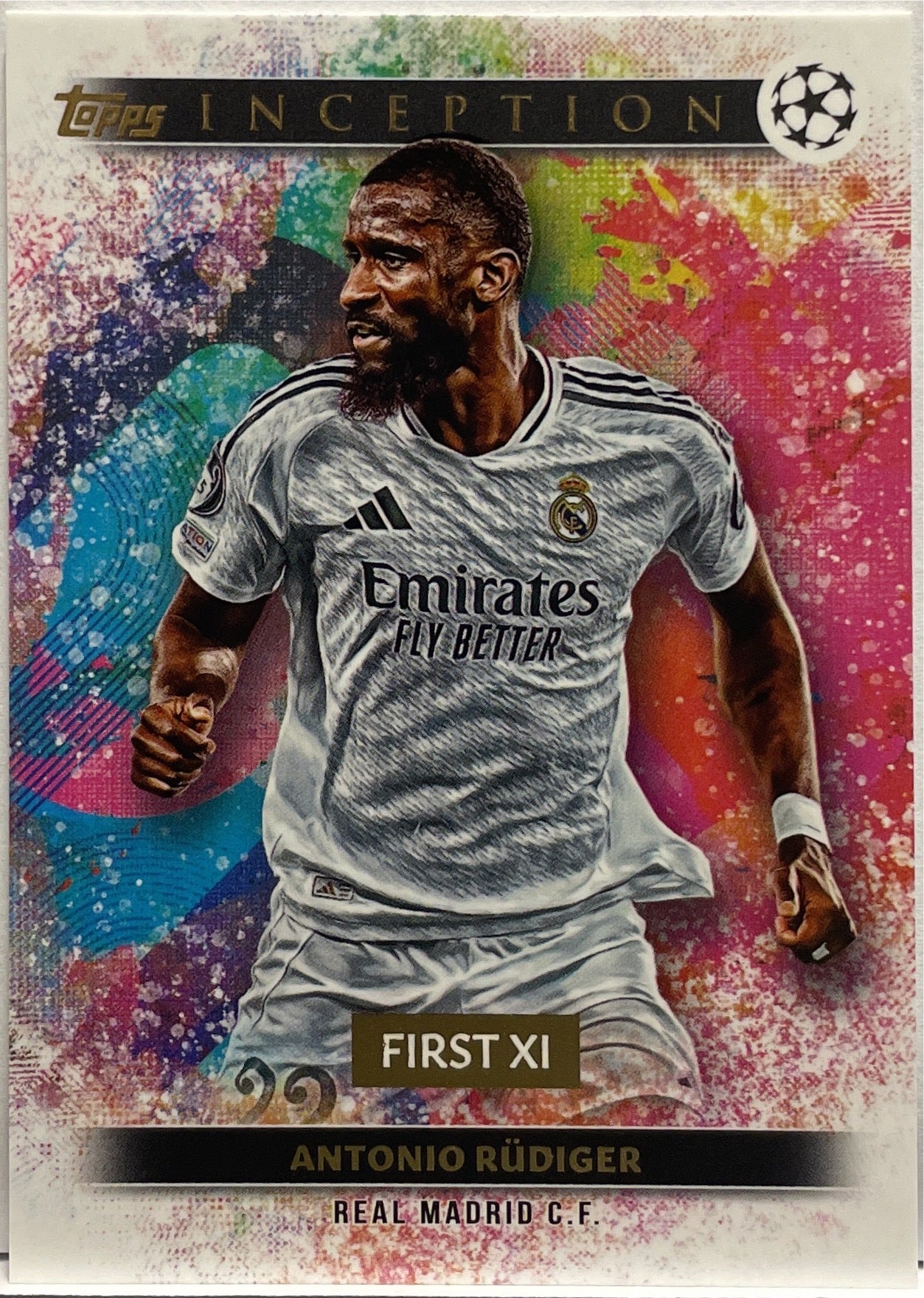 Antonio Rudiger First XI Topps Inception 2024/25