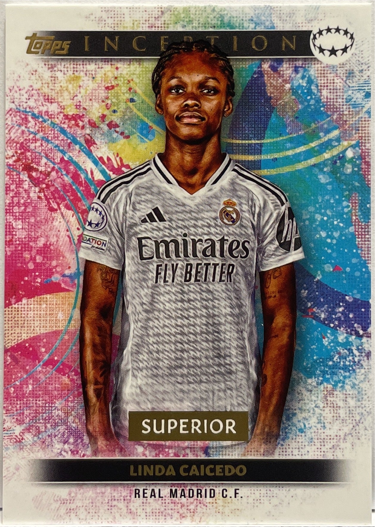 Linda Caicedo Superior Topps Inception 2024/25