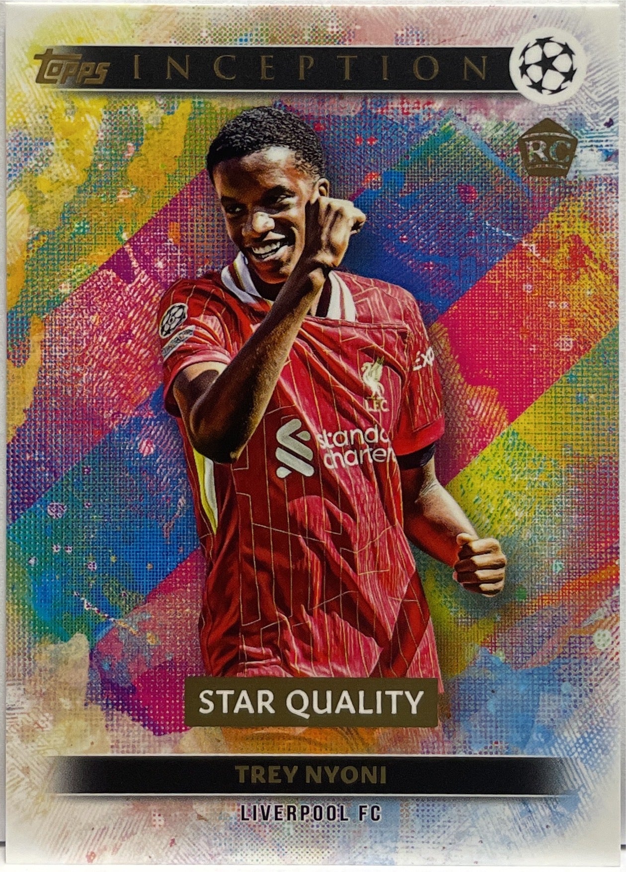 Trey Nyoni Rookie Star Quality Topps Inception 2024/25