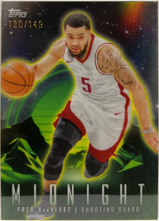 Fred VanVleet 130/149 Topps Midnight Basketball NBA 2023/24