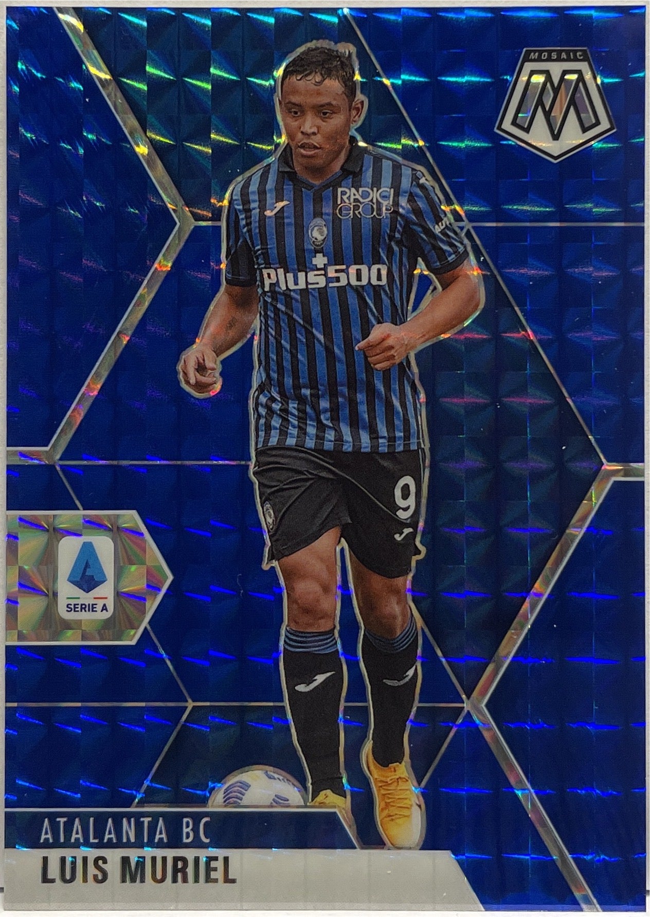 Luis Muriel 5/99 Blue Mosaic Serie A 2020/21