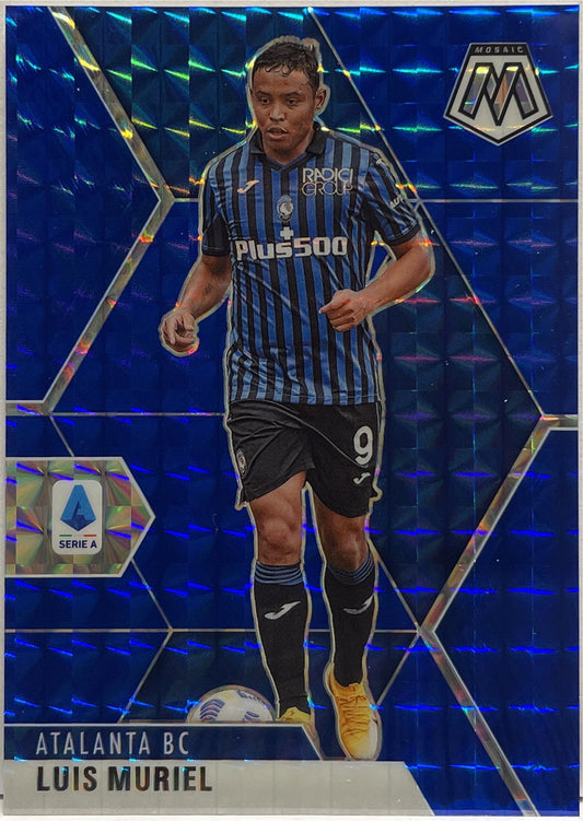 Luis Muriel 5/99 Blue Mosaic Serie A 2020/21