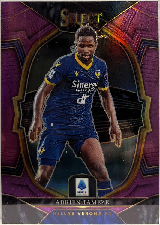 Adrien Tameze 29/49 Terrace Purple Select Serie A 2022/23