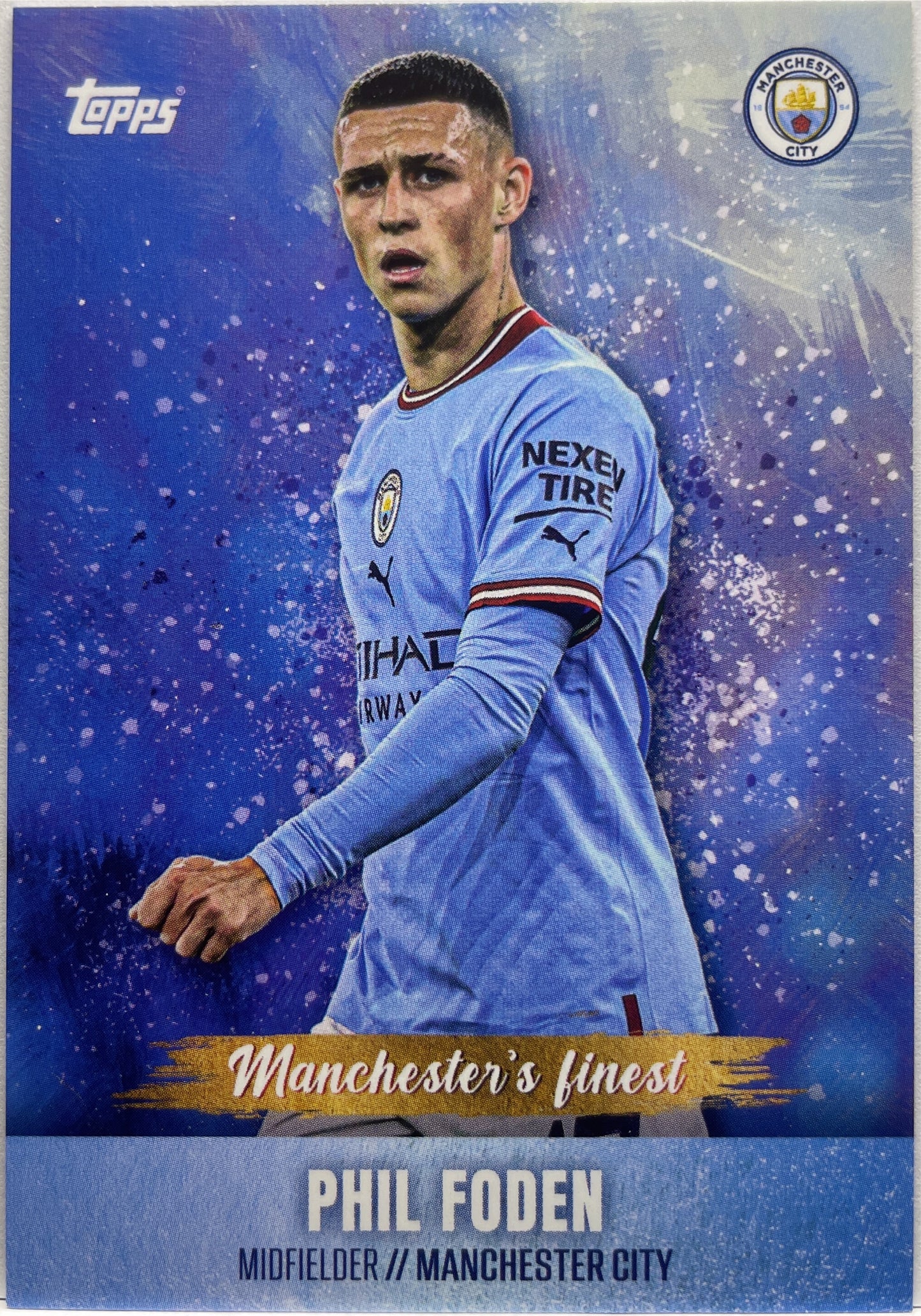 Mancolista-Set Base- Topps Manchester City Team Set 2022/23