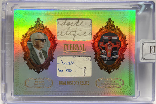 Enzo Ferrari 31/50 Relic Eternal Cuts World Celebrities Edition 2024