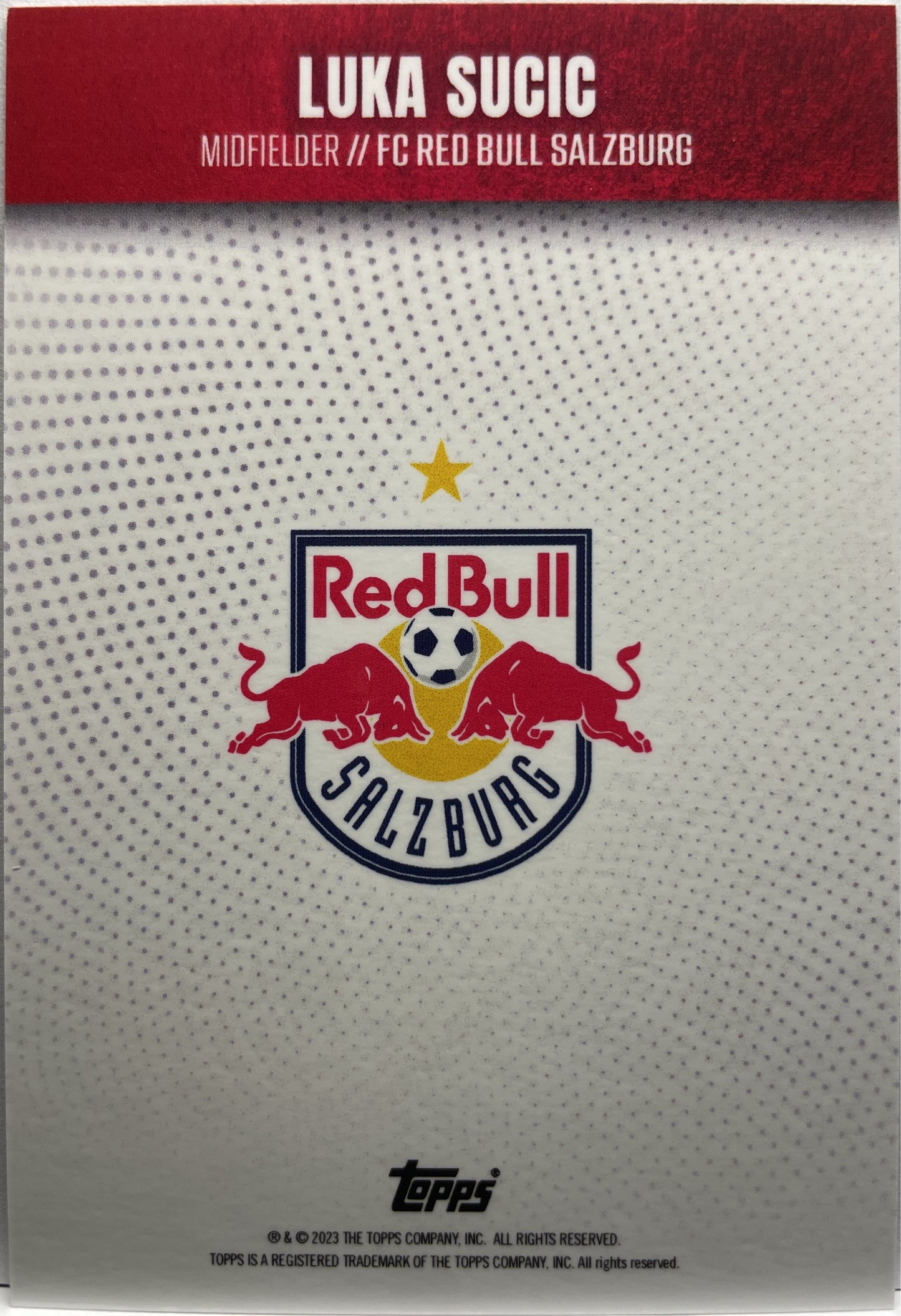 Mancolista-Set Base-Topps Red Bull Salzburg Team Set 2022/23