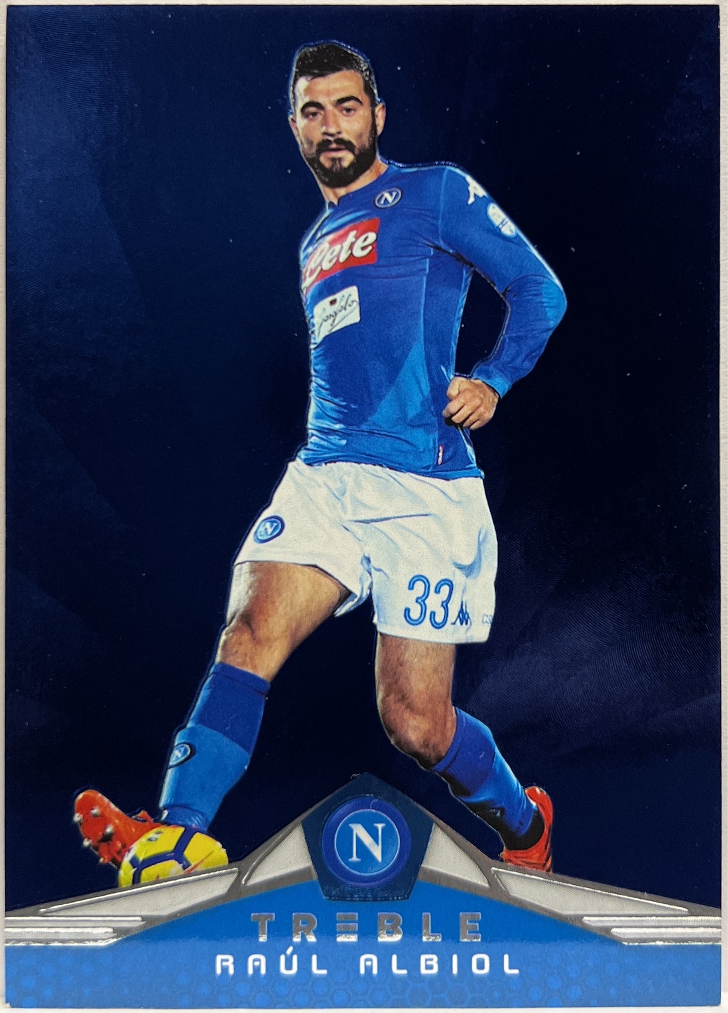 Raul Albiol 67/75 Blue Treble 2018/19