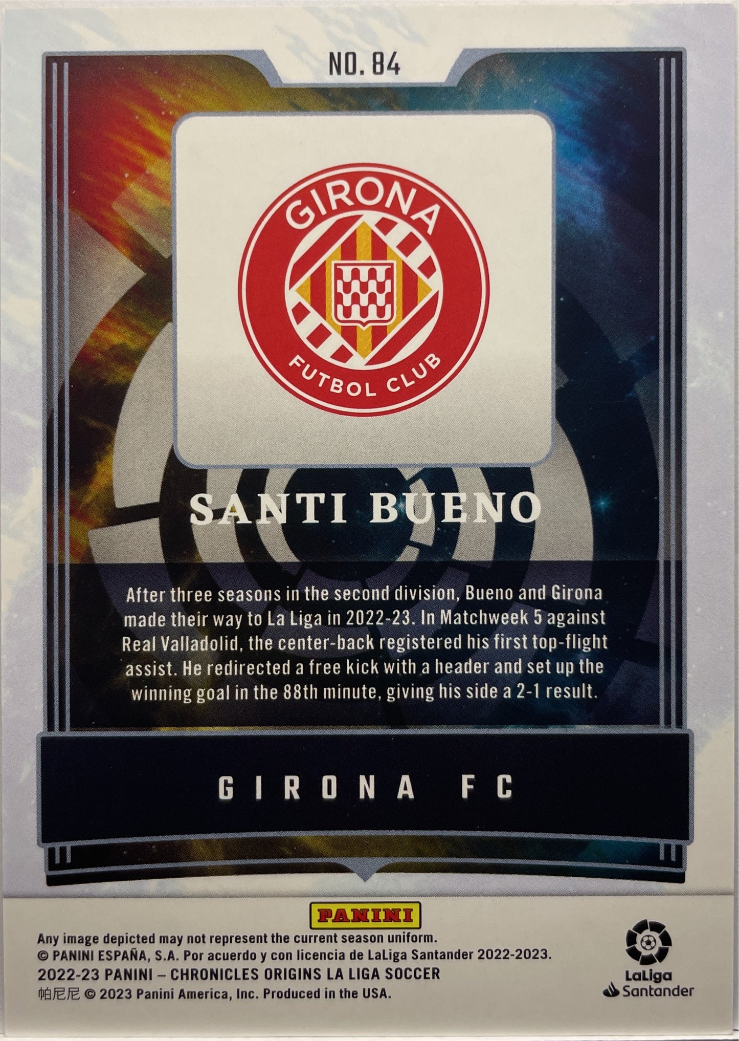 Santi Bueno 59/99 Rookie Origins Chronicles La Liga 2022/23