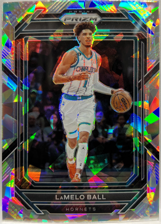 Lamelo Ball Cracked Ice Prizm Basketball NBA 2022/23