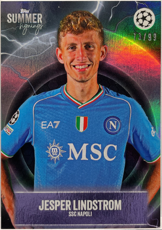 Jesper Lindstrom 73/99 Topps Summer Signing 2022/23