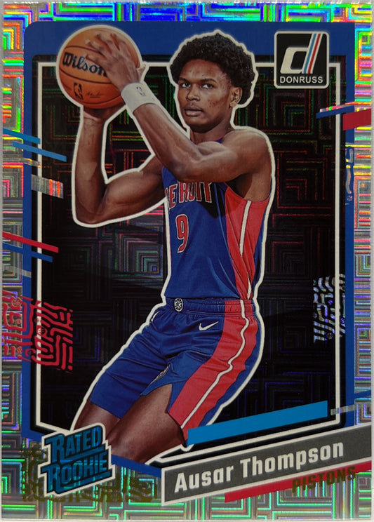 Ausar Thompson Rated Rookie Choice Silver Donruss Basketball NBA 2023/24